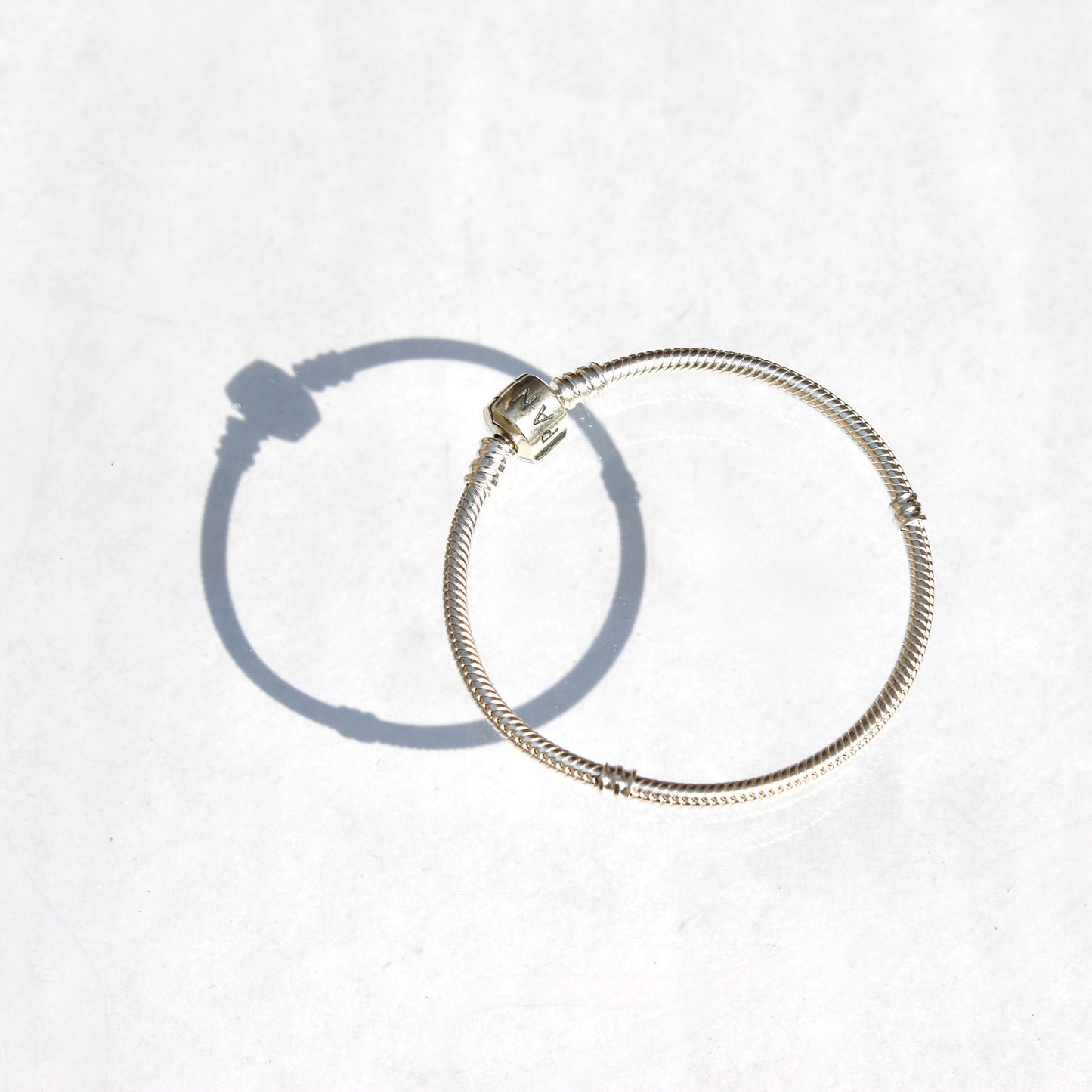 ROUND CLASP SNAKE CHAIN
