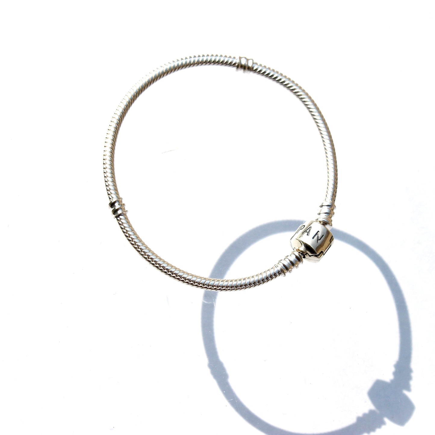ROUND CLASP SNAKE CHAIN